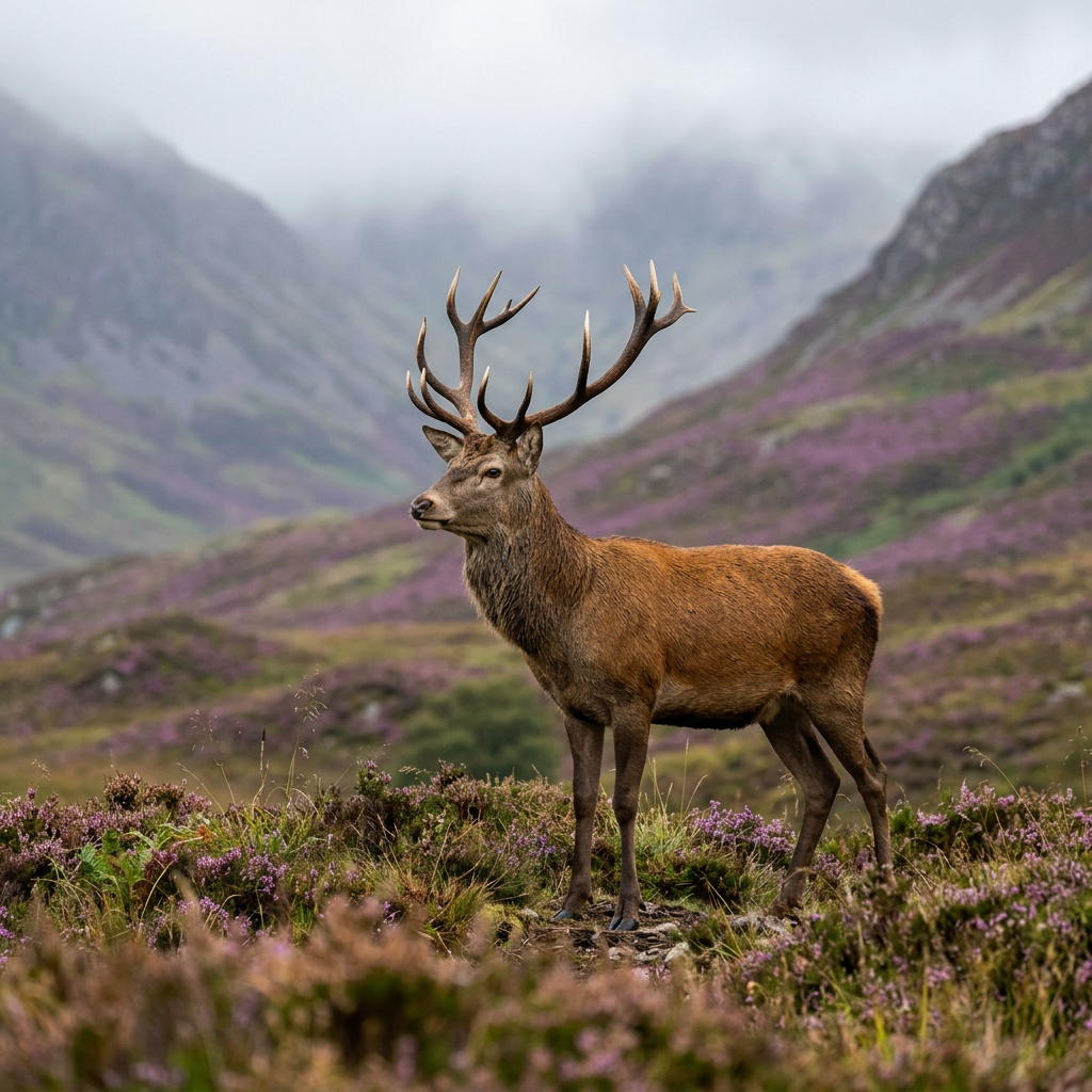 Red Deer — Mature stag