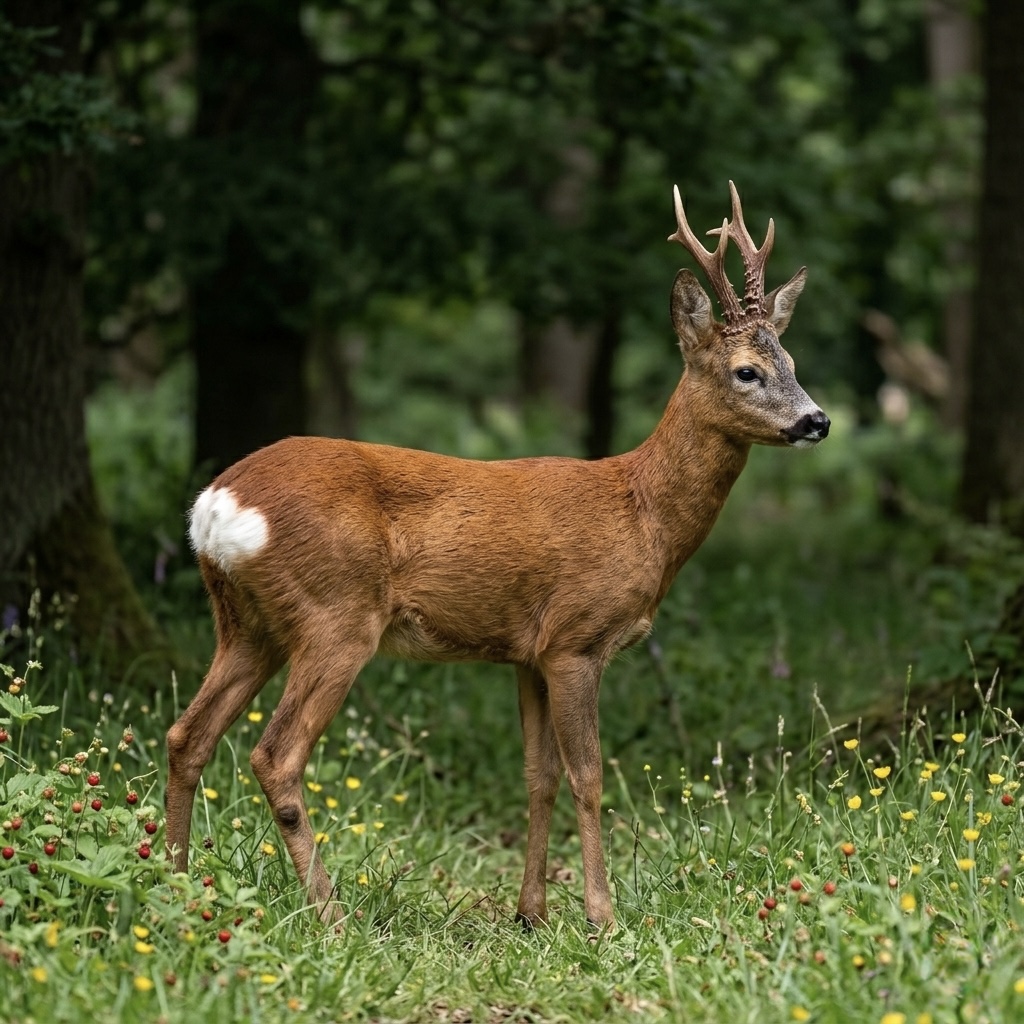 Roe Deer — White rump patch